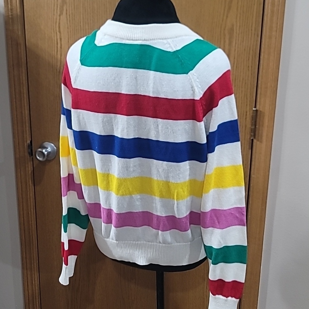 Disney Multicolor Striped Women's Cardigan - Picture 7 of 8